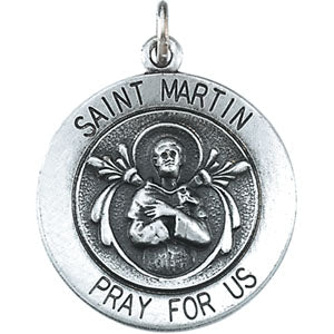 14K Yellow Gold St. Martin De Porres Pendant