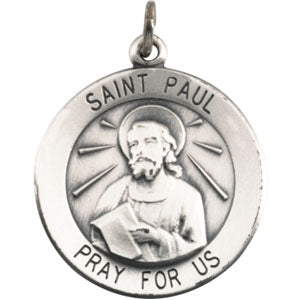 14K Yellow Gold St. Paul The Apostle Pendant