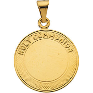 14K Yellow Gold Holy Communion Pendant