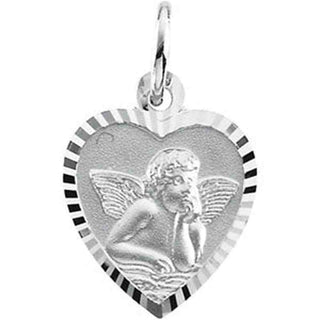 14K Yellow Gold Angel Pendant