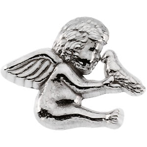 14K Gold Angel with Holy Spirit Lapel Pin