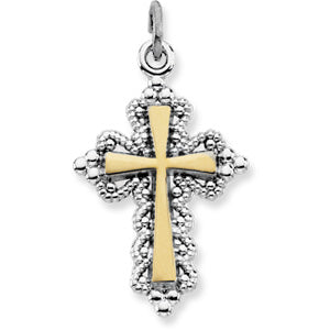 Sterling Silver Cross Pendant with Chain