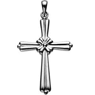 Platinum Cross Pendant