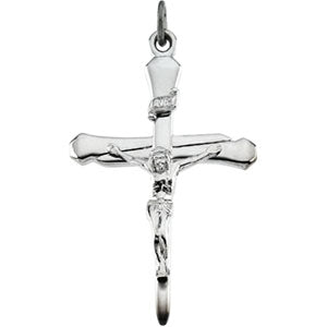 Sterling Silver Crucifix Pendant with Chain