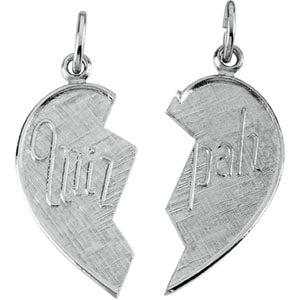 Sterling Silver Miz Pah Pend with Chain at Catholic Shop