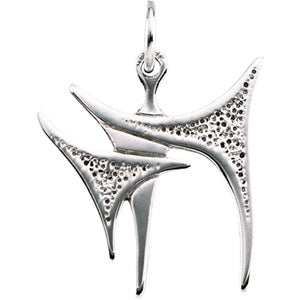 14K White Gold Chai at Catholic Shop