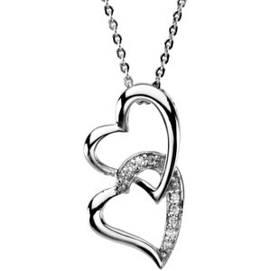 Sterling Silver Sister By Heart Pendant