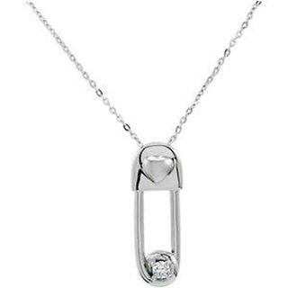 Sterling Silver Safe In My Love Pendant & Ch with Pkg