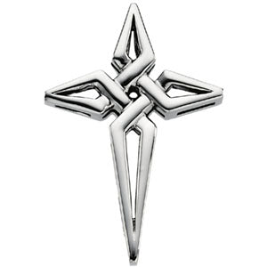 Sterling Silver Cross Pendant with Chain