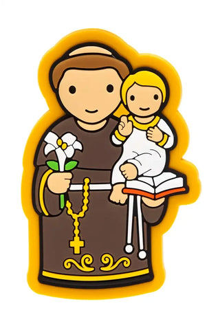 Saint Anthony Catholic Fridge Magnet | Lost Things Patron | Little Drops of Water