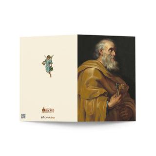 Ordination Card - St. Peter with the Keys by Rubens: outside