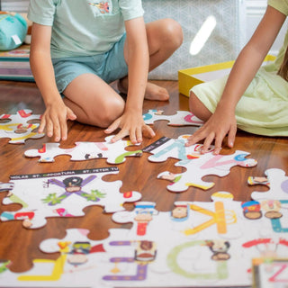 Saints & Symbols Alphabet Giant Floor Puzzle 24" x 36"