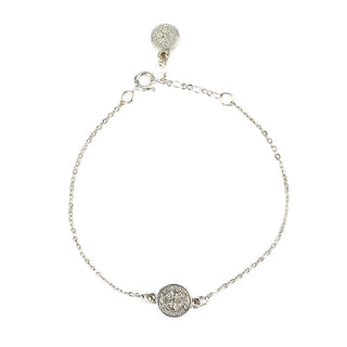 Breathe Benedictine Chain Bracelet - Silver