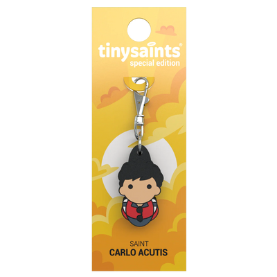 Saint Carlo Acutis Tiny Saint Charm