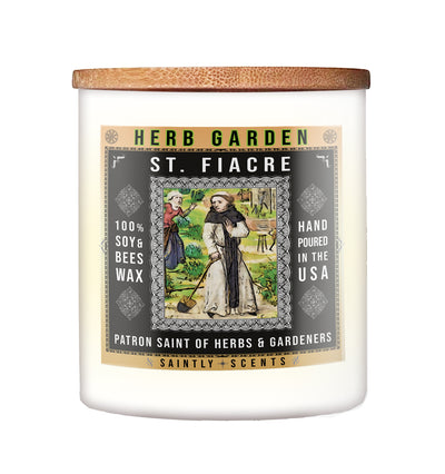 St. Fiacre Herb Garden Scented Candle