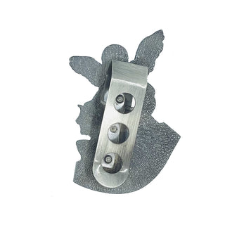 Back of St. Michael the Archangel Visor Clip