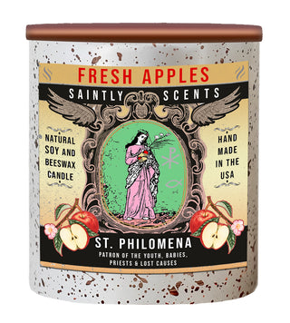 St. Philomena Macintosh Apple Scented Candle