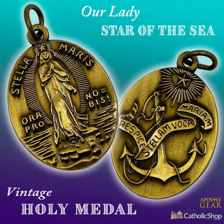 Our Lady Star of the Sea - Stella Maris Pendant