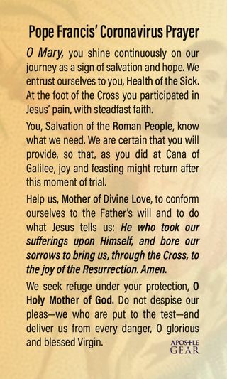 St. Corona Holy Cards