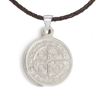 Stainless Steel St. Benedict Medal