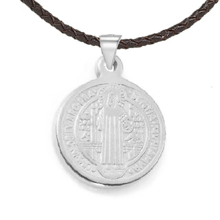 Stainless Steel St. Benedict Medal
