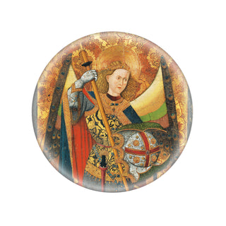 St Michael Glass Magnet