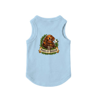 Paws et Bonum Dog Tank - Dachshund Friar - Chill