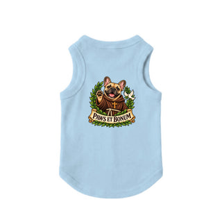 Paws et Bonum Dog Tank - French Bulldog Friar - Chill