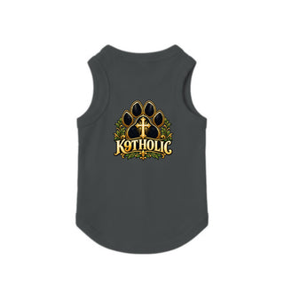K9tholic Dog Tank - Granite Heather