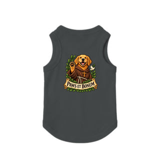 Paws et Bonum Dog Tank - Golden Retriever Friar 3 - Granite Heather