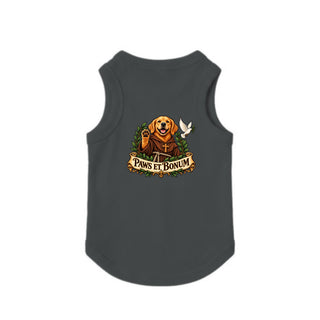Paws et Bonum Dog Tank - Golden Retriever Friar 1 - Granite Heather
