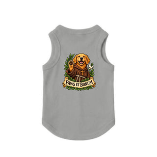 Paws et Bonum Dog Tank - Golden Retriever Friar 3 - Heather