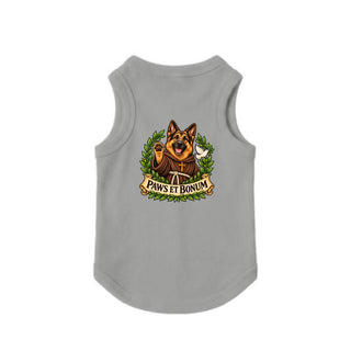 Paws et Bonum Dog Tank - German Shepherd Friar - Heather