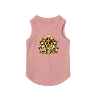 Blessed Are the Paw in Spirit Dog Tank - Mauvelous