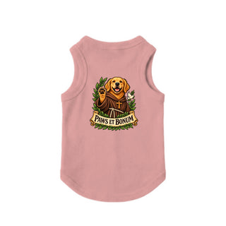 Paws et Bonum Dog Tank - Golden Retriever Friar 3 - Mauvelous