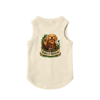 Paws et Bonum Dog Tank - Golden Retriever Friar 3 - Natural