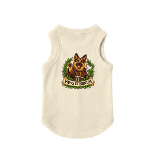 Paws et Bonum Dog Tank - German Shepherd Friar - Natural
