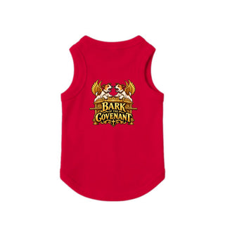 Bark of the Covenant Dog Tank - Jack Russells - Red