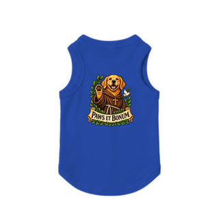 Paws et Bonum Dog Tank - Golden Retriever Friar 3 - Royal