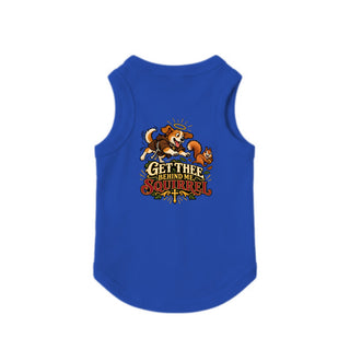Get Thee Behind Me, Squirrel Dog Tank - Friar Dog - Royal