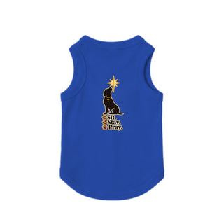 Sit, Stay, Pray Dog Tank - Royal