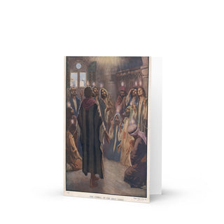Confirmation Card - The Coming of the Holy Ghost: front