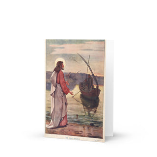 Graduation Card - The First Disciples Vintage Bible Print: front