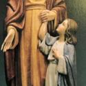 ST. ANNE AND CHILD 5' Statue - 59-inch - Realistic Color - Hand-Painted