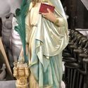 St. Barbara Statue - 43-inch - Realistic Color - Hand-Painted