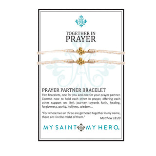 Prayer Partner Bracelets Gold Metalic – Gold Medal