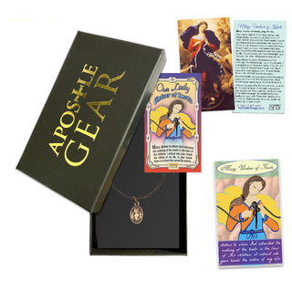 Undoer of Knots Medal with Cord Necklace