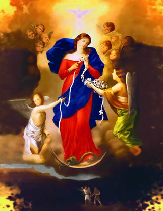 Our Lady Undoer of Knots Print