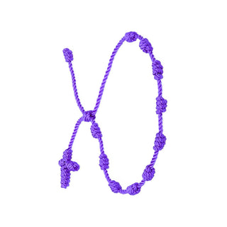 Our Lady Undoer of Knots Cord Rosary Bracelet