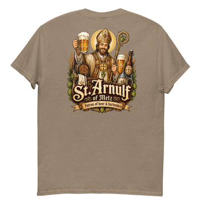 St. Arnulf of Metz T-Shirt - Patron Saint of Beer & Bartenders